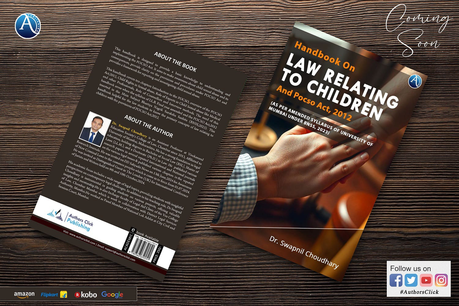 Handbook on Law Relating to Children and POCSO Act Cover Jacket