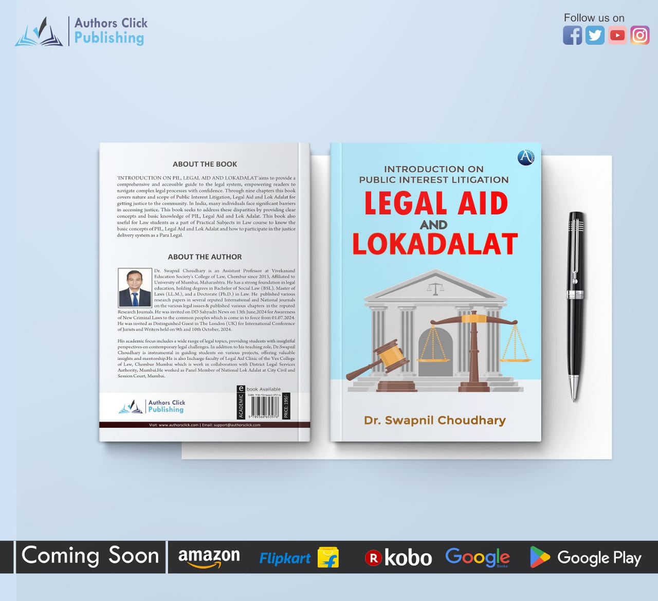 Introduction to Public Interest Litigation, Legal Aid and Lok Adalat Cover Jacket