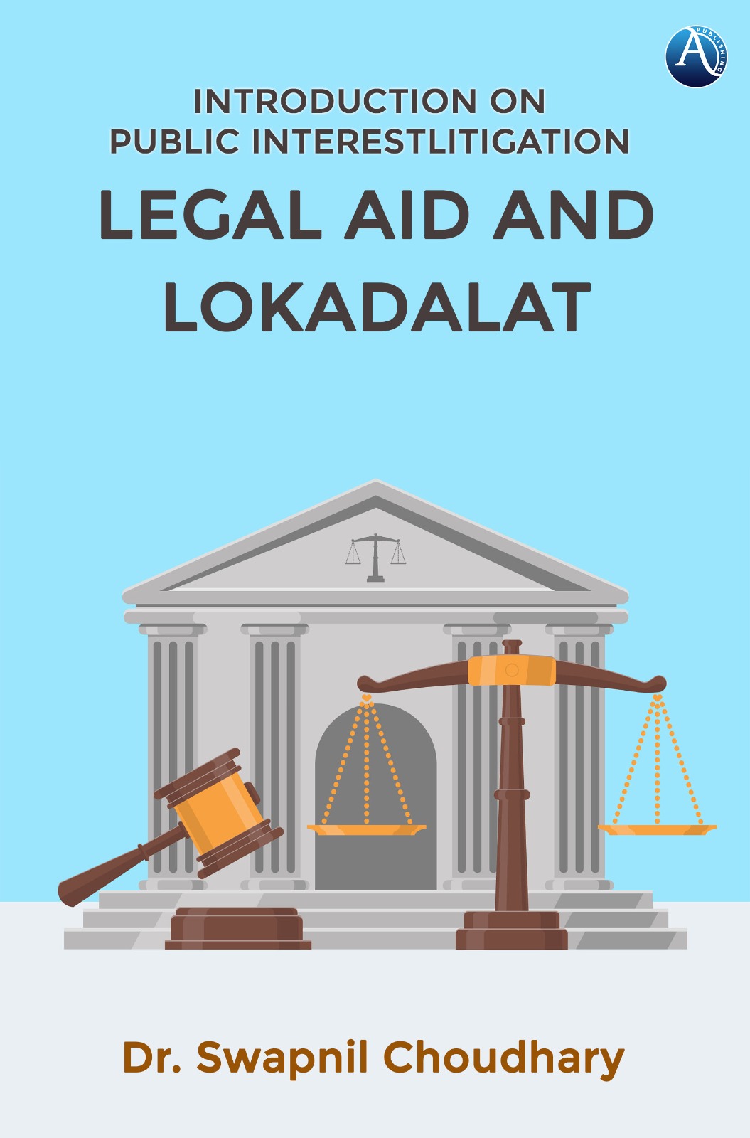PIL, Legal Aid and Lok Adalat Deep Blue Typography Cover