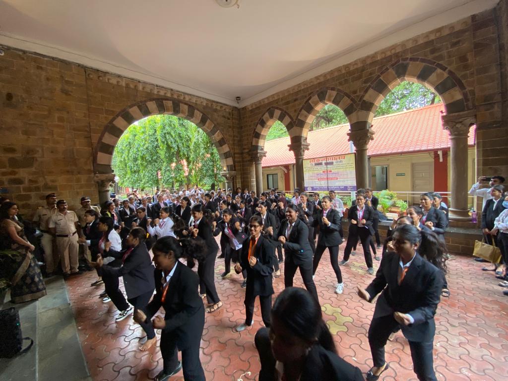 Legal Literacy Street Play outside Lok Nyayalaya