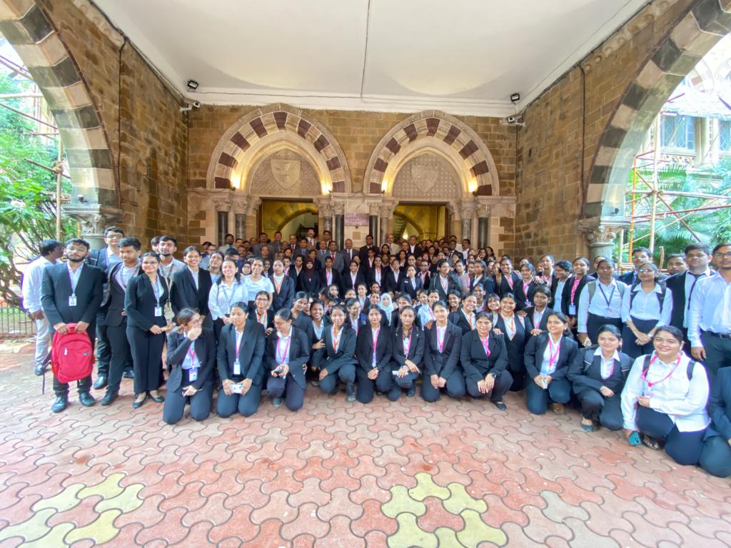 Student Advocates in Court Attire at High Court